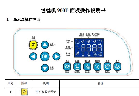 杰克(布鲁斯)包缝机900E(自动款电控)